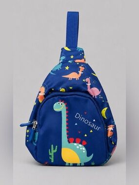 Baby Dinosaur Sling Backpack – Cute Toddler Crossbody Mini Bag